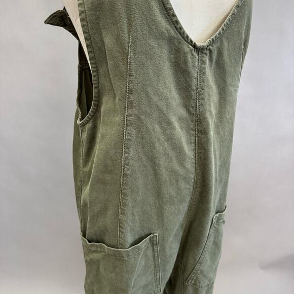 Free People We The Free High Roller Jumpsuit Green Size Small - Picture 12 of 16